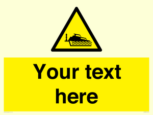 Custom warning grounding cruiser on lock cill